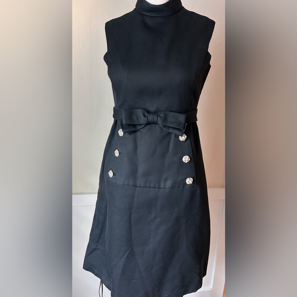 Vintage Teal Traina Cocktail Dress – Size 6 – Rare Designer Piece